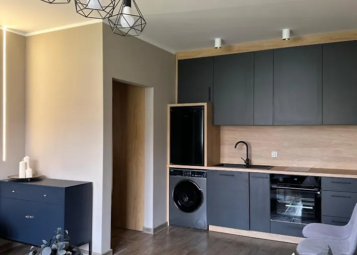 Mocha Mazury Апартаменты Щитно